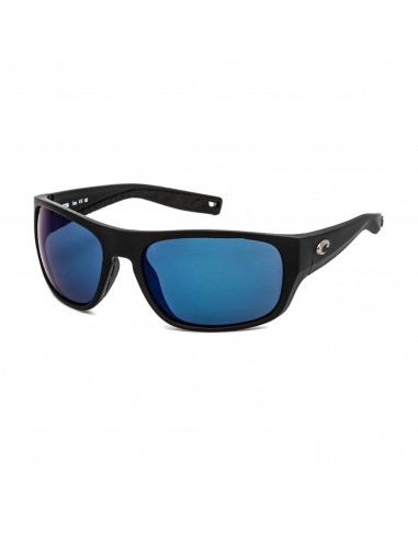 Costa Del Mar Men's Sunglasses - Hopnic Matte Black Resin Frame | TICO TCO 11 OBMP Livraison rapide