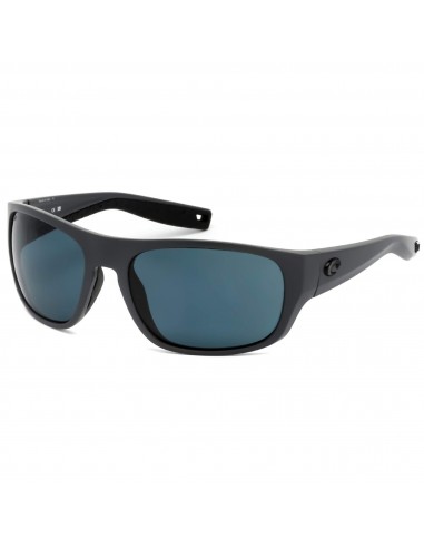 Costa Del Mar Men's Sunglasses - Hopnic Matte Grey Resin Frame | Tico 06S9036 903606 d'Europe débarque