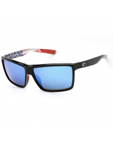 Costa Del Mar Unisex Sunglasses - Black Rectangular Frame | Rinconito 6S9016 901626 de votre