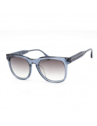 Calvin Klein Women's Sunglasses - Blue Square Frame Grey Gradient Lens | CK4326SA 412 paiement sécurisé