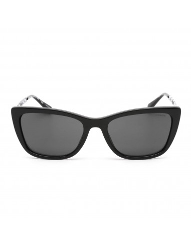 Coach Women's Sunglasses - Black and Silver Cat Eye Plastic Frame 0HC8257U 500287 Comment ça marche