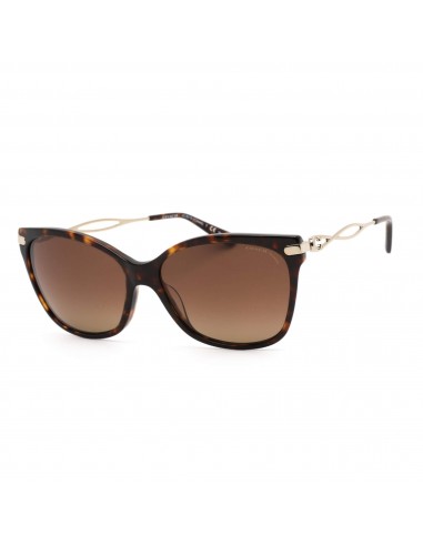 Coach Women's Sunglasses - Full Rim Dark Tortoise/Gold Cat Eye Frame 0HC8316 5120T5 Toutes les collections ici