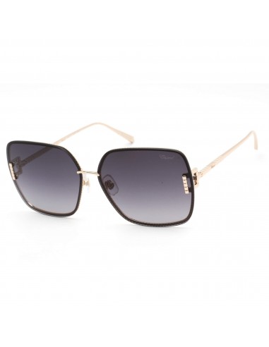 Chopard Women's Sunglasses - Shiny Total Rose Gold/Black Butterfly Shape SCHF72M 0300 une grave pollution 