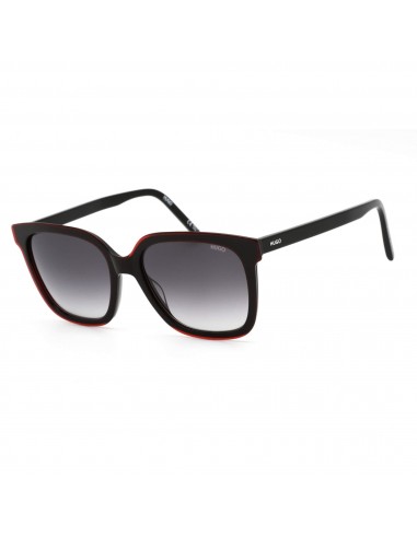 Hugo Men's Sunglasses - Dark Grey Shaded Lens Black Red Frame | HG 1051/S 01T 90 vous aussi creer 