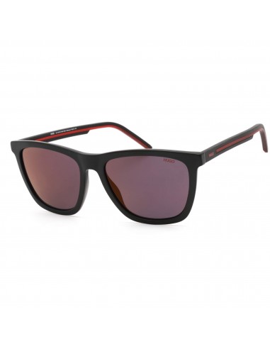 Hugo Men's Sunglasses - Red Mirror Lens Square Shape Frame | HG 1047/S SAM 0BLX AO soldes