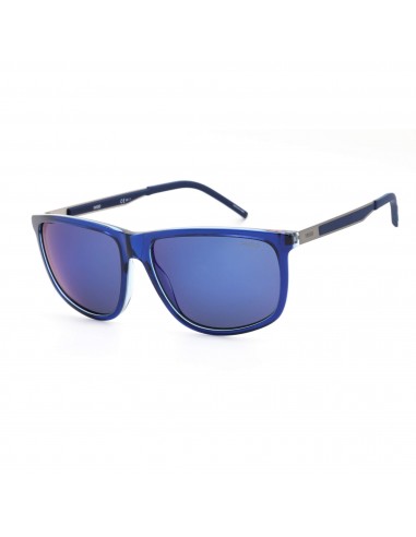 Hugo Women's Sunglasses - Blue Sky Mirror Lens Rectangular Frame | HG 1138/S 0ZX9 XT prix pour 