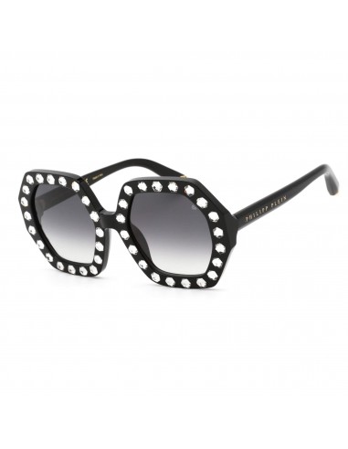 Philipp Plein Women's Sunglasses - Full Rim Geometrical Shaped Frame | SPP039S 0700 d'Europe débarque