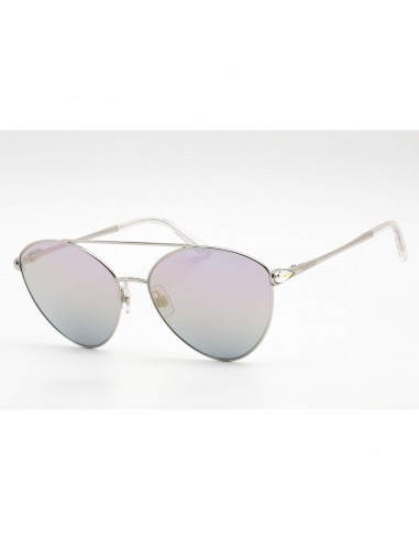 Swarovski Women's Sunglasses - Shiny Palladium Metal Frame Gradient Lens | SK0286 16Z 50-70% off 