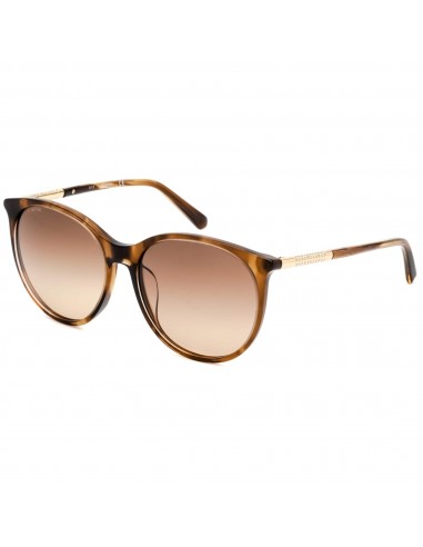 Swarovski Women's Sunglasses - Light Brown Round Frame Fixed Node Pads | SK0293-H 47F Venez découvrir notre 