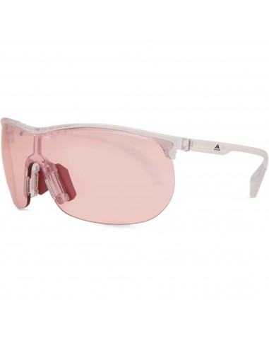 Adidas Women's Sunglasses - Crystal Half Rim Frame Bordeaux Lens | ADIDAS SP0003 27S du meilleur 