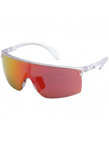 Adidas Men's Sunglasses - Shield Frame Smoke Orange Mirrored Lens | ADIDAS SP0005 26C sur le site 