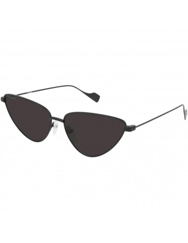 Balenciaga Women's Sunglasses - Black Cat Eye Frame Grey Lens | BALENCIAGA BB0086S 1 shop