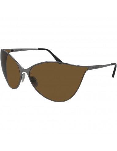 Balenciaga Women's Sunglasses - Ruthenium Frame Brown Lens | BALENCIAGA BB0137S 3 offre 