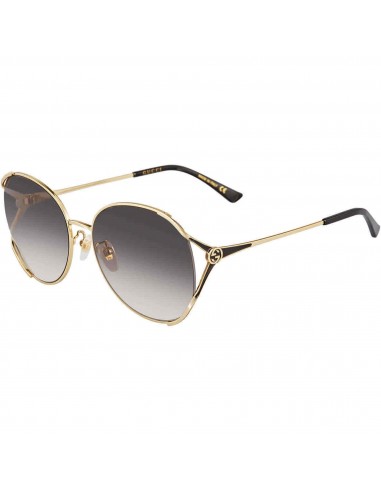 Gucci Women's Sunglasses - Adjustable Nose Pads Gold and Black Frame | GG0650SK 001 de France