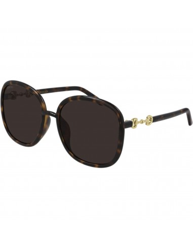 Gucci Women's Sunglasses - Brown Lens Full Rim Havana Square Frame | GG0892SA 002 Profitez des Offres !