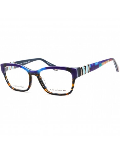 La Matta Women's Eyeglasses - Multicolor Rectangular Shaped Frame | LMV3244 02-09 s'inspire de l'anatomie humaine