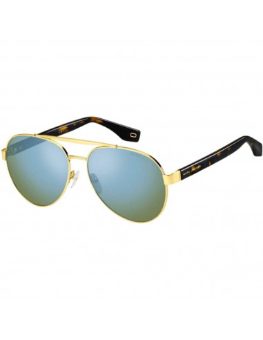 Marc Jacobs Unisex Sunglasses - Gold and Dark Havana | MARC JACOBS MARC 341/S 0086/HZ la chaussure