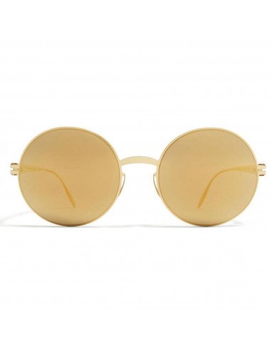 Mykita Unisex Sunglasses - Fixed Nose Pads Full Rim Gold Metal Frame | JANIS F9_GD/F À commander