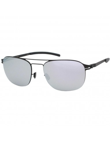 Mykita Unisex Sunglasses - Full Rim Black Pilot Shaped Metal Frame | PACO BK_DGY/F offre 