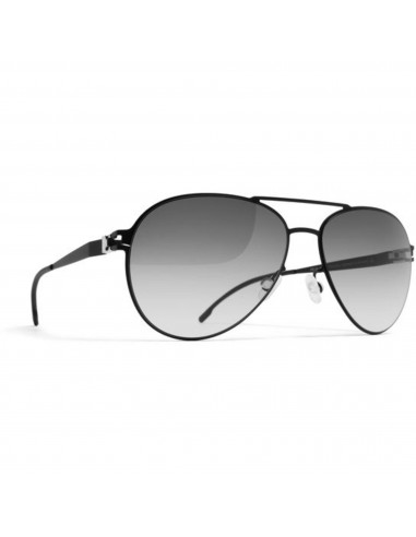 Mykita Unisex Sunglasses - Full Rim Black Metal Frame | WOODPECKER R1_BK/BK l'achat 