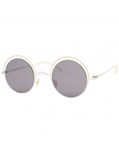 Mykita Unisex Sunglasses - Champagne Gold and Aurore Round Frame | BUENO CGD/A_DP/F Comparez plus de prix