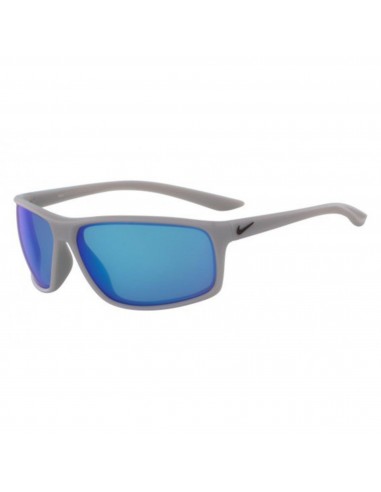 Nike Unisex Sunglasses - Matte Wolf Grey Plastic Frame | NIKE ADRENALINE M EV1113 66 destockage