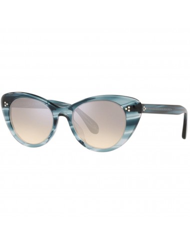 Oliver Peoples Women's Sunglasses - Washed Lapis | OLIVER PEOPLES OV5415SU 170432 Comparez et commandez 