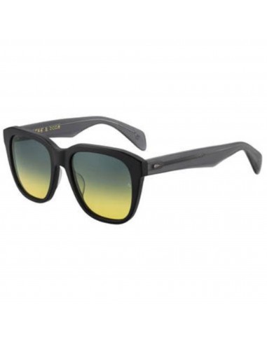 Rag and Bone Men's Sunglasses - Black/Dark Grey | RAG AND BONE RNB5001/S 0O6W/JE le des métaux précieux