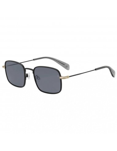 Rag and Bone Men's Sunglasses - Gold Black Frame | RAG AND BONE RNB5023/S 0RHL/IR l'achat 