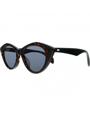 Rag and Bone Women's Sunglasses - Dark Havana Frame | RAG AND BONE RNB1028/S 0086/IR livraison gratuite