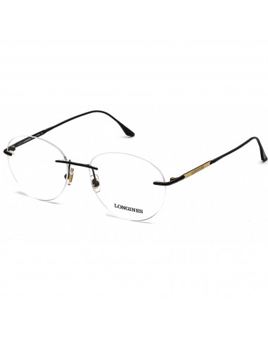 Longines Men's Eyeglasses - Clear Demo Lens Matte Black Rimless Frame | LG5002-H 002 Comment ça marche