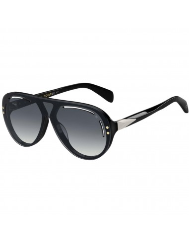 Rag and Bone Women's Sunglasses - Black Aviator Frame | RAG AND BONE RNB1041/S 0807/9O Venez découvrir notre 