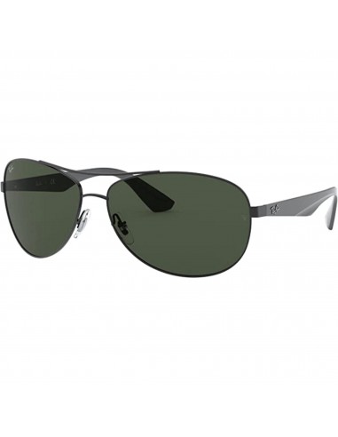 Ray-Ban Men's Sunglasses - Green Lens Matte Black Frame | RAY BAN 0RB3526 006/71 Par le système avancé 