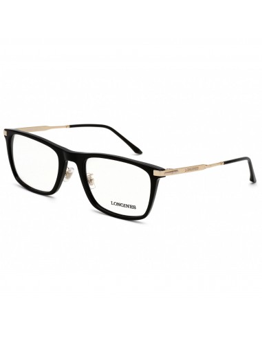 Longines Men's Eyeglasses - Clear Demo Lens Shiny Black Square Frame | LG5014-H 01A du meilleur 