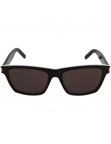 Saint Laurent Men's Sunglasses - Grey Lens Black/White Frame| SAINT LAURENT SL274 4 la colonne vertébrale