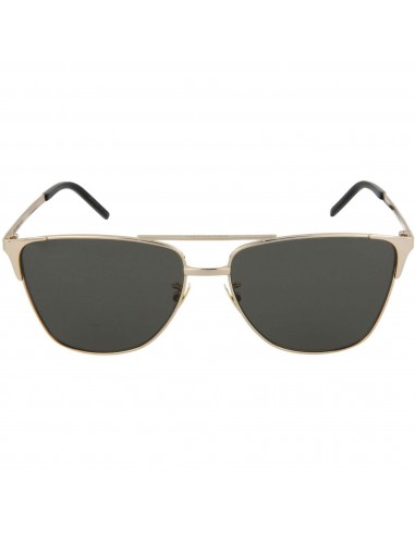 Saint Laurent Unisex Sunglasses - Grey Lens Gold Metal Frame | SAINT LAURENT SL280 5 JUSQU'A -70%! 