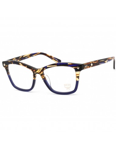 MCM Women's Eyeglasses - Clear Lens Havana/Blue Cat Eye Shape Frame | MCM2614 235 rembourrage situé sous