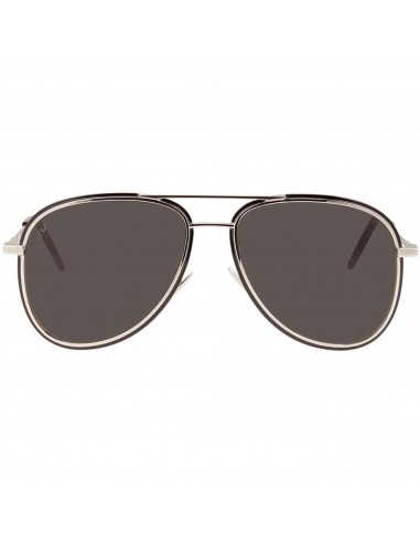 Saint Laurent Unisex Sunglasses - Silver/Black Metal Frame | SAINT LAURENT SL294 1 pas cher chine