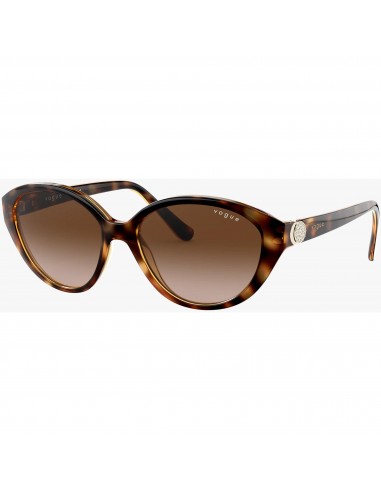 Vogue Women's Sunglasses - Brown Gradient Lens Dark Havana Frame | 0VO5308SB W65613 Vous souhaitez 