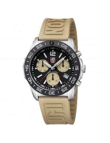 Luminox Men's Chronograph Watch - Pacific Diver Black and Sand Dial Strap | XS.3150 chez Cornerstreet bien 