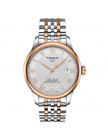 Tissot Men's Watch - Le Locle Powermatic 80 Silver/Rose Bracelet | T0064072203300 2023