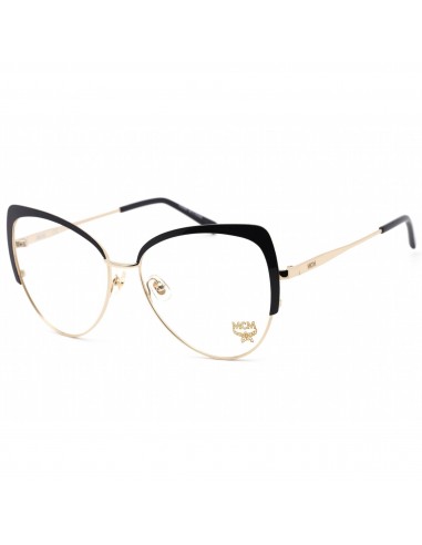 MCM Women's Eyeglasses - Clear Lens Shiny Gold/Violet Cat Eye Frame | MCM2128 750 en ligne