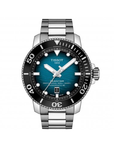 Tissot Men's Watch - Seastar 2000 Professional Blue and Black Dial | T1206071104100 pas cheres