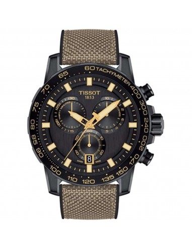 Tissot Men's Watch - Supersport Chrono Black Dial Rubber Strap | T1256173705101 livraison et retour toujours gratuits