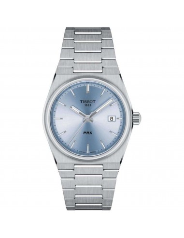 Tissot Men's Watch - PRX Quartz Sky Blue Dial Silver Bracelet | T1372101135100 une grave pollution 