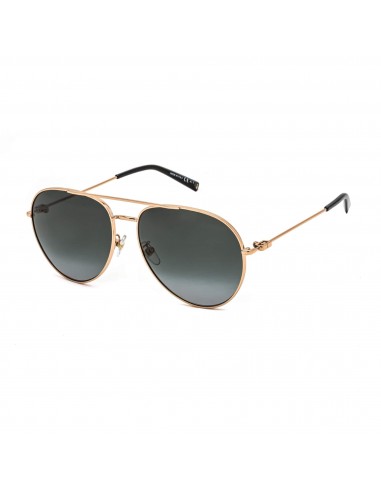 Givenchy Unisex Sunglasses - Gold Copper Aviator Metal Frame | GV 7196/G/S 0DDB 9O 2023