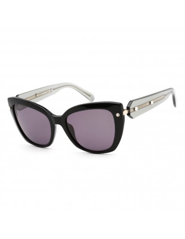 Swarovski Women's Sunglasses - Smoke Lens Cat Eye Shape Plastic Frame | SK0391 01A JUSQU'A -70%! 