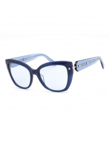 Swarovski Women's Sunglasses - Blue Lens Cat Eye Shape Plastic Frame | SK0391 90V france