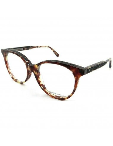 Bottega Veneta Women's Eyeglasses - Havana Transparent | BOTTEGA VENETA BV0069OA 004 Les magasins à Paris et en Île-de-France