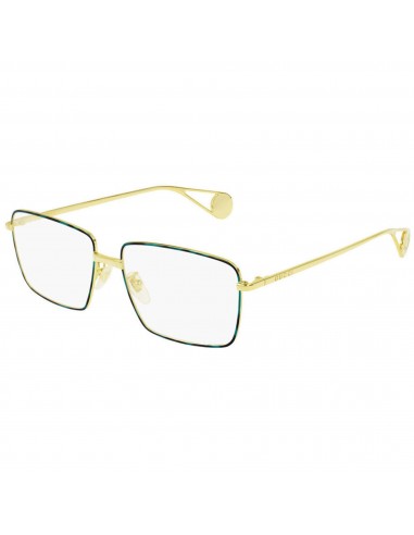 Gucci Women's Eyeglasses - Gold Square Full-Rim Metal Frame | GUCCI GG0439O 7 livraison et retour toujours gratuits